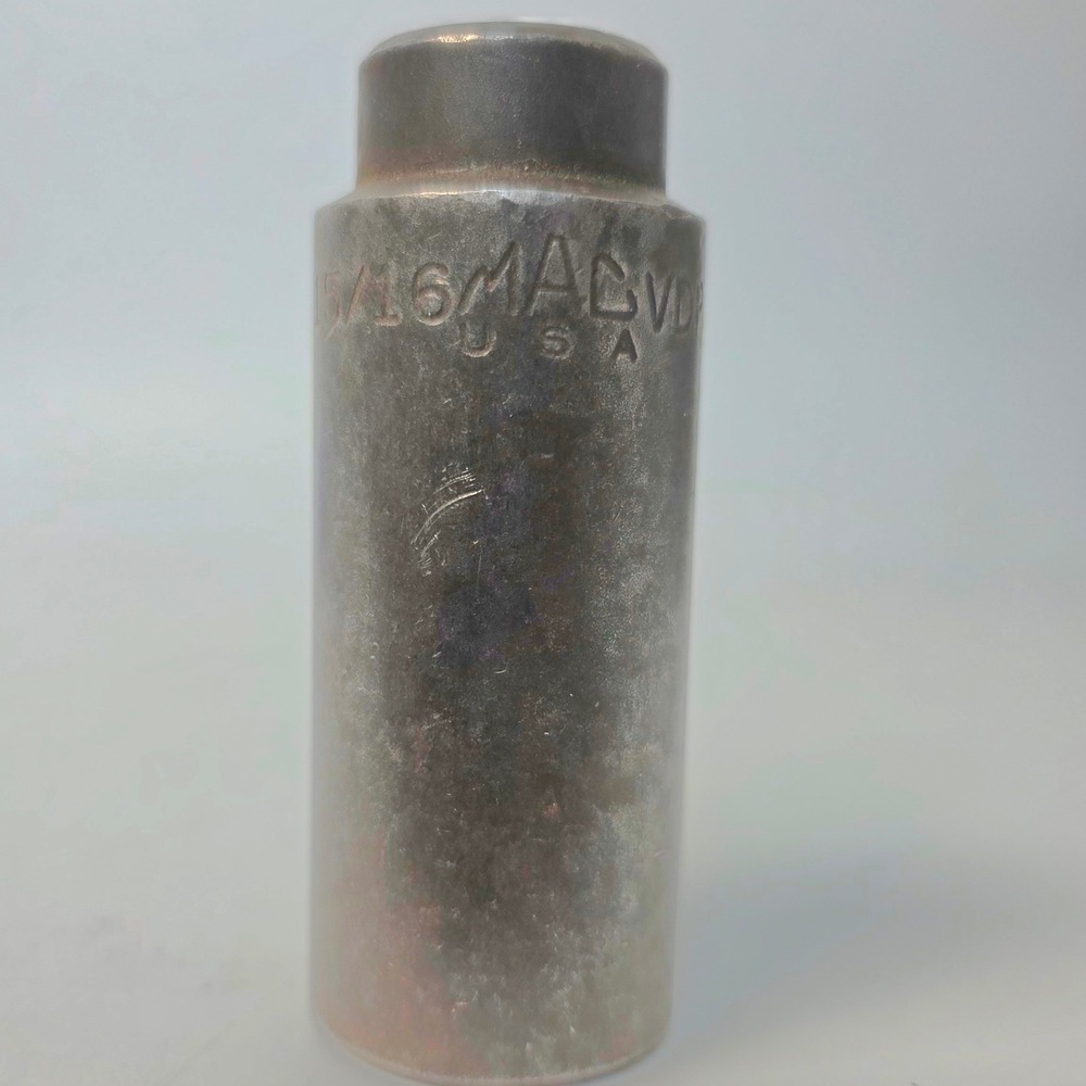 Mac Tools VDP306 15/16 Inch 6-Point Deep Impact Socket 1/2 Drive USA Made Used